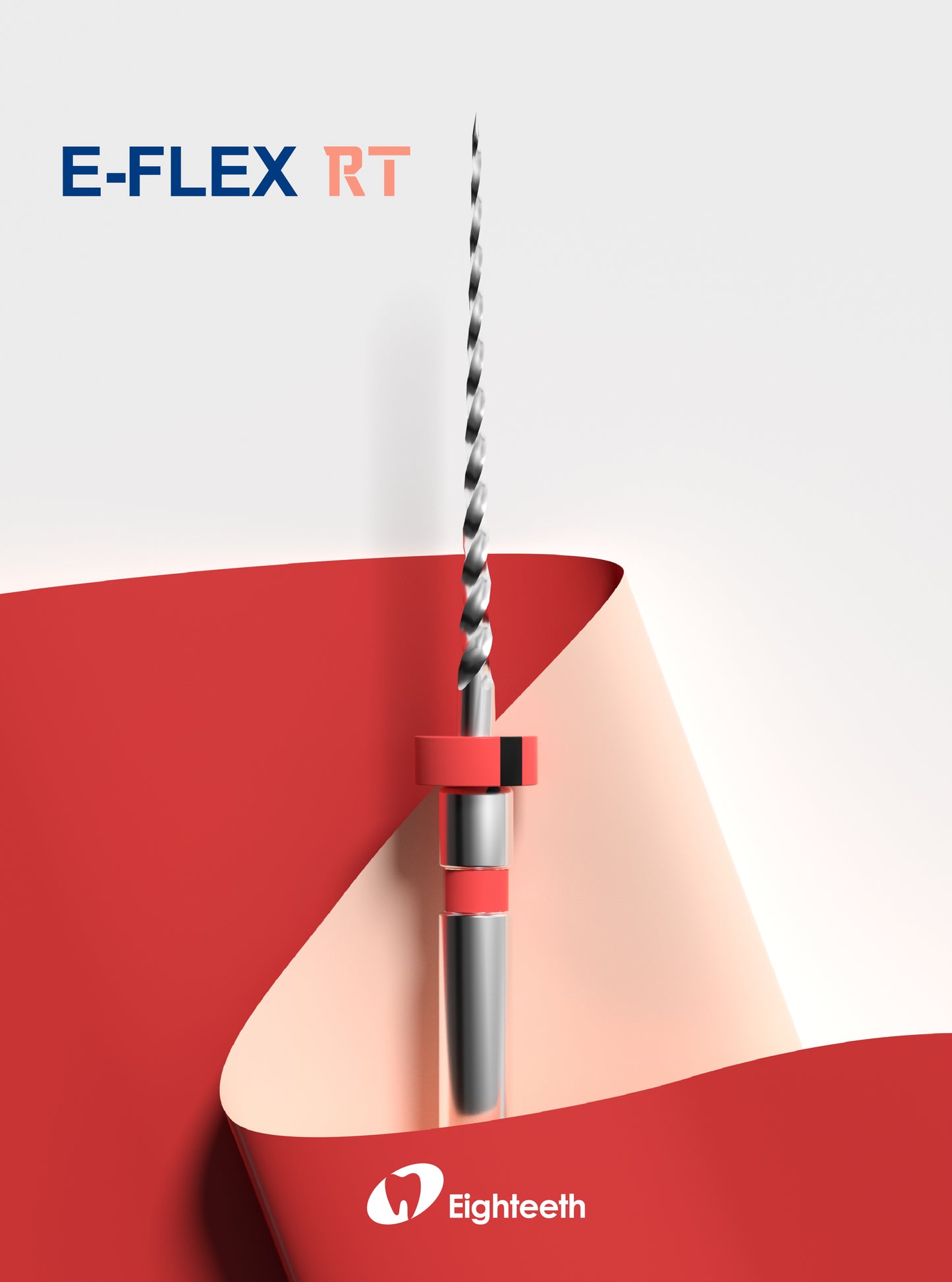 Mašininių endodontinių instrumentų rinkinys kanalų pergydymui, šalinti gutaperčą E-Flex RT ( 3 vnt )