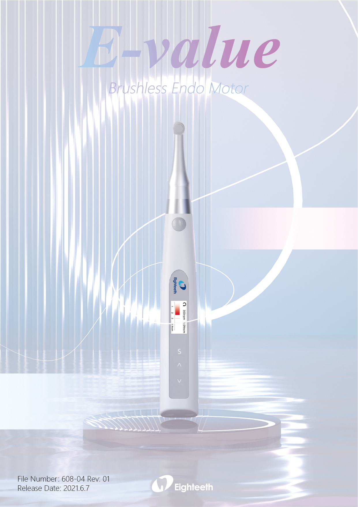 Bevielis endodontinis motoras E-Value