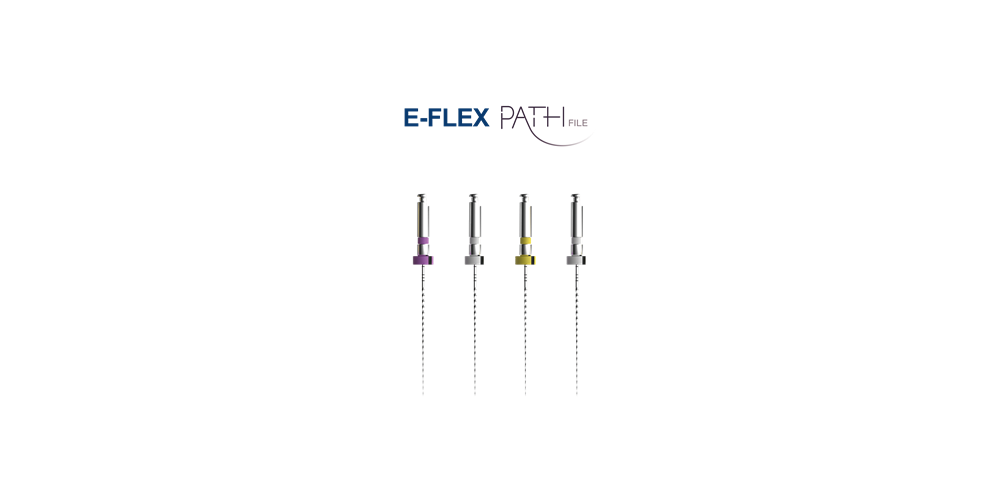 Mašininių endodontinių instrumentų rinkinys E-Flex PATH slydimo kelio formavimui (4vnt.)