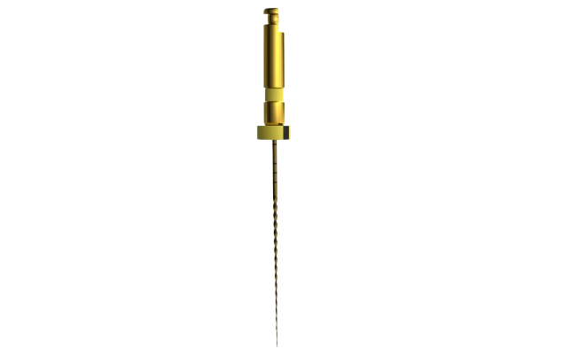 Mašininių endodontinių instrumentų rinkinys E-Felx GOLD 25mm (rinkinyje 6 instrumentai)