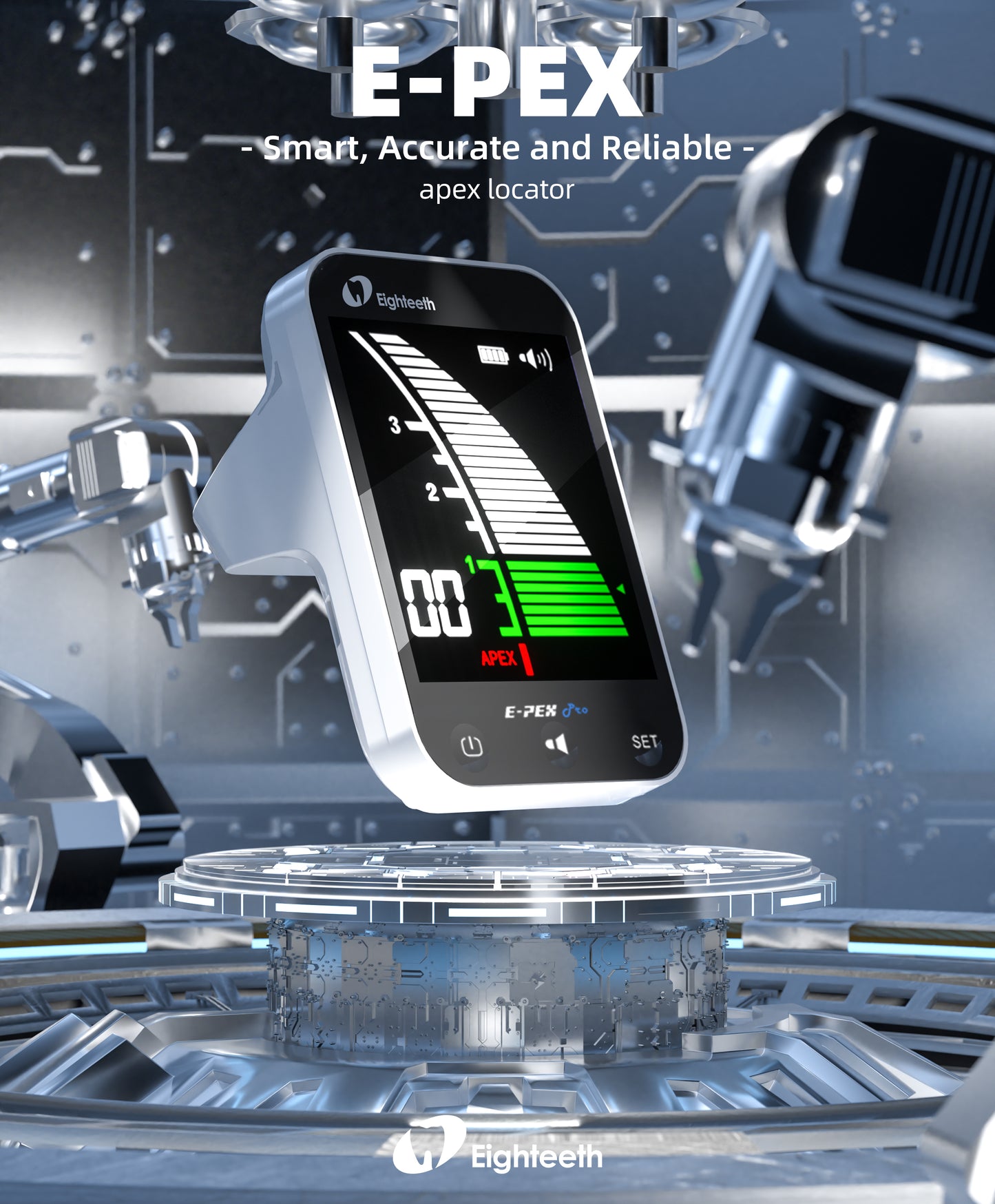 Apekso lokatorius E-PEX