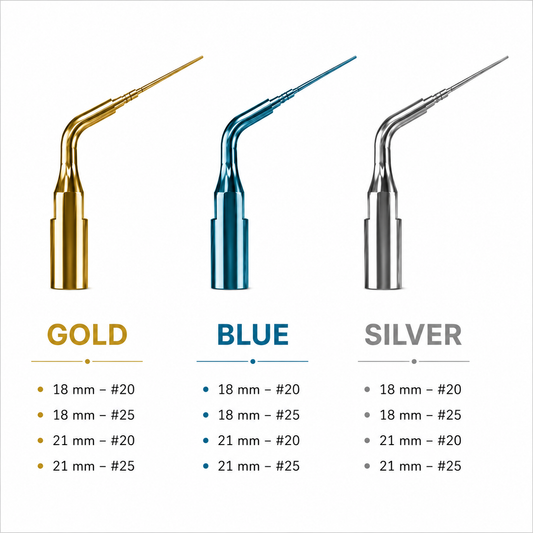 Antgaliukai UltraX belaidžiui ultragarsiniam endodontiniam aktyvatoriui