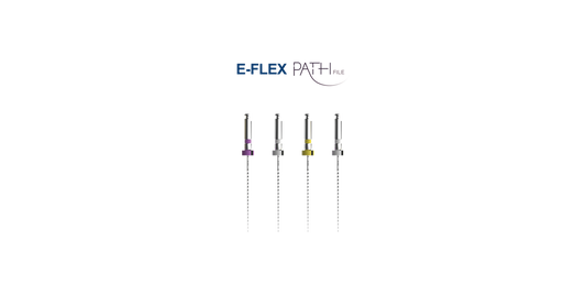 Mašininių endodontinių instrumentų rinkinys E-Flex PATH slydimo kelio formavimui (4vnt.)